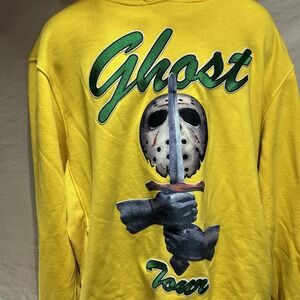 Ghost Tour Jason Mask Sword Roku Studio Hoodie Mens 3XL Wu-Tang Y2K Streetwear